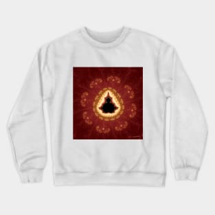 Fire Fractal Crewneck Sweatshirt